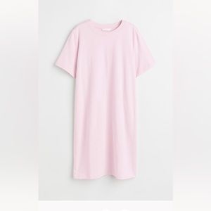 Light Pink T-shirt Dress